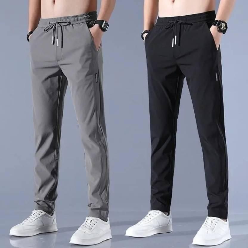 Pack of 2 Men's Lycra Track Pants